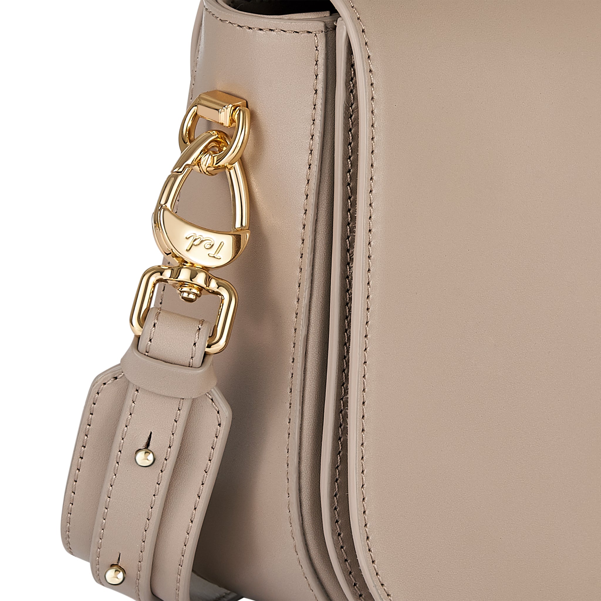 Medium Crossbody Door Bag Taupe – Ted 1942